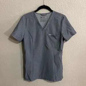 Figs Womens Gray Top Size XS